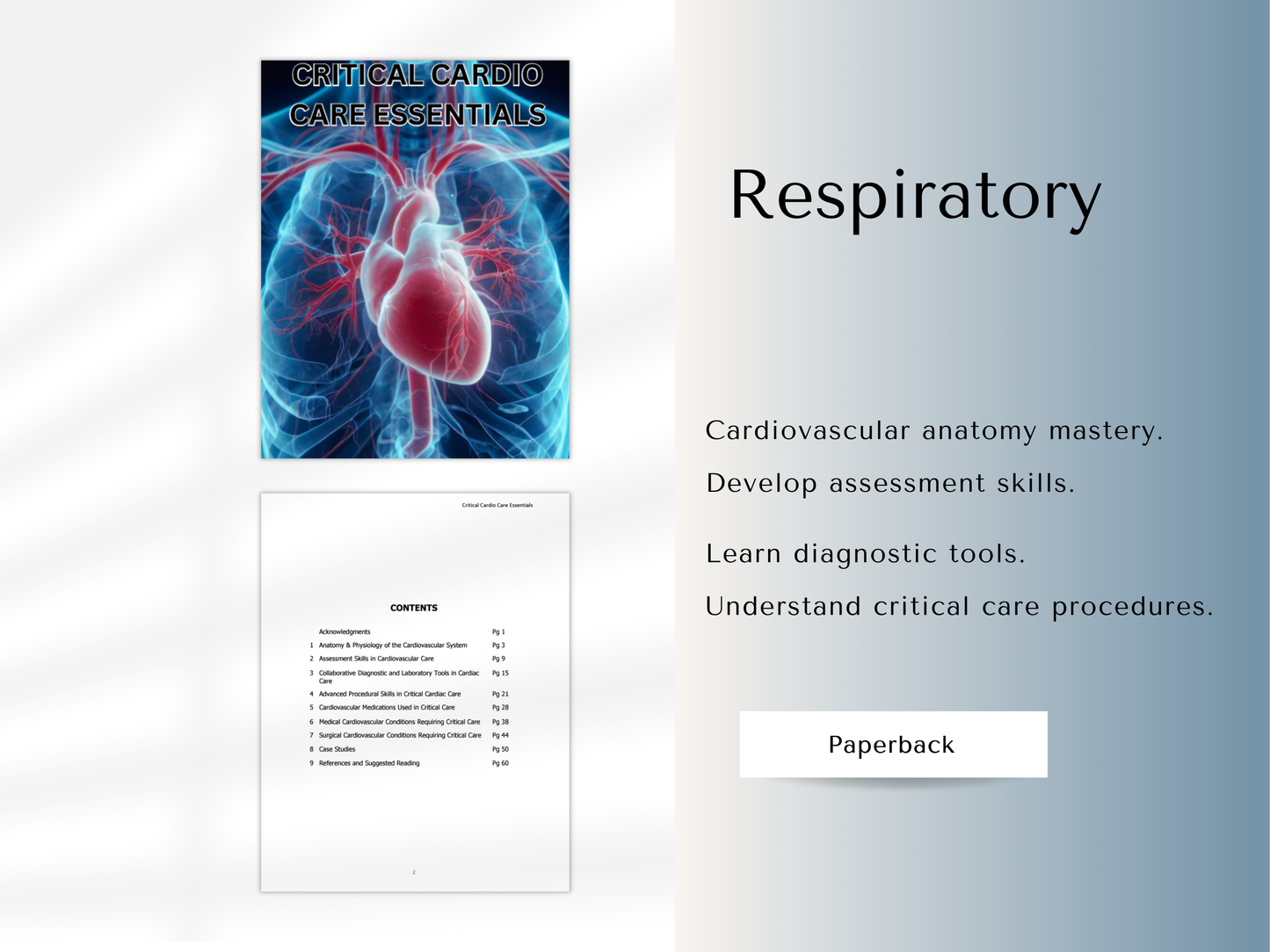 Critical Cardio Care Essentials